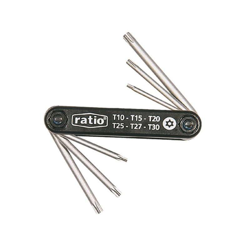 Llaves Torx Seg.Jgo.6 (T10-30)Ratio 6290H6 Ratio