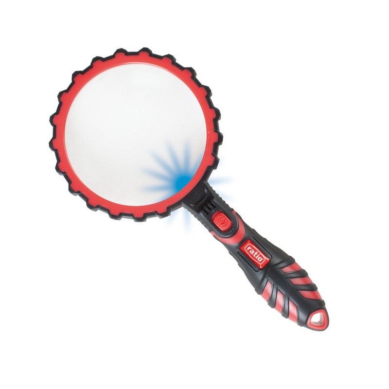 Lupa 2.2X Con Luz Led (75Mm)Ratio 5999H Ratio