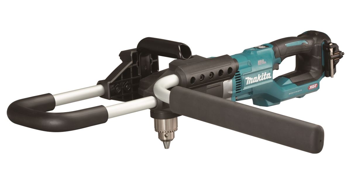 Makita Taladro de tierra inalámbrico Li-ion XGT 40V, sin batería DG001GZ05