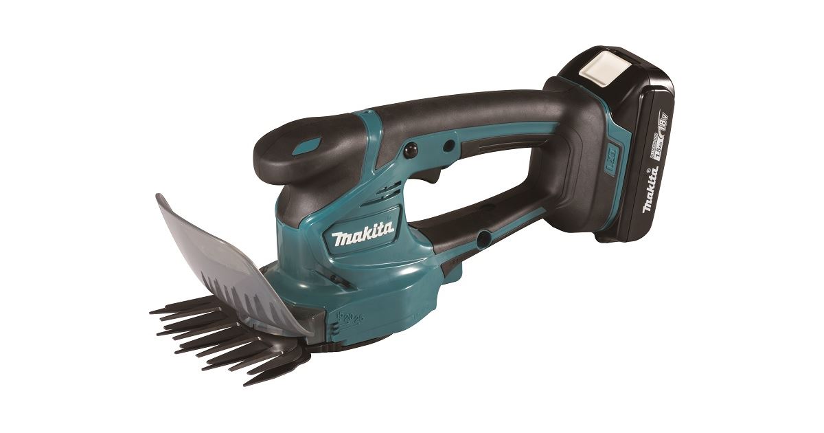 MAKITA Tijera cortacésped inalámbrica Li-ion LXT 18V/1.5Ah DUM111SYX