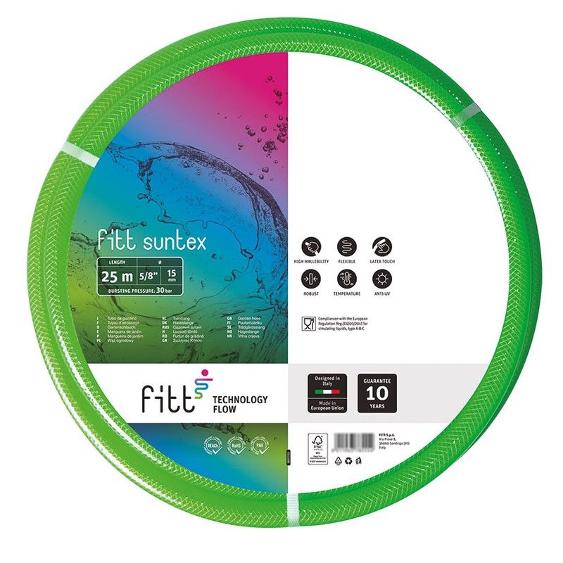 Manguera Tacto Latex Ø 15 Mm X 25 M 926N1-25 Fitt