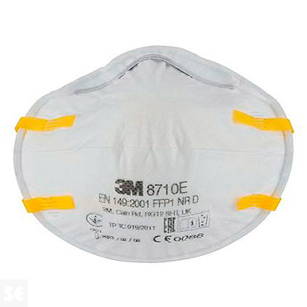 Respirador/Mascarilla Polvo y Fibra 8710c3 - FFP1