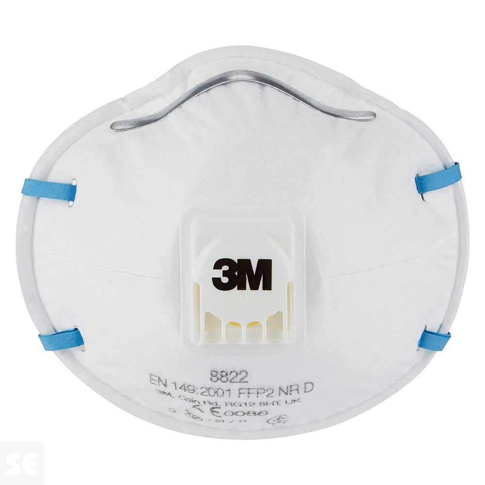 Respirador/Mascarilla Polvo-Vapor Metales 8822c1