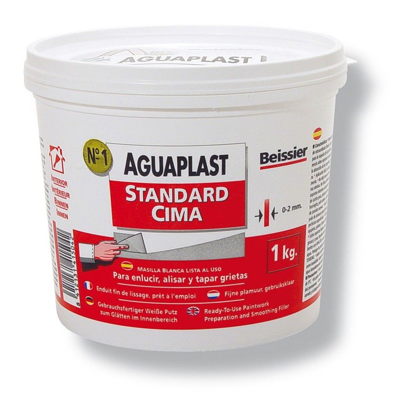 Masilla Aguaplast Standard Cima 1 Kg. 5450B Aguaplast