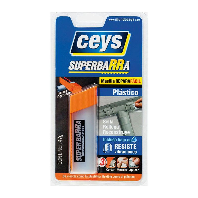 Super Barra Reparadora De Plasticos 4572B140 Ceys
