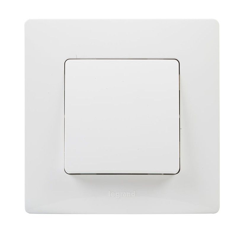 Pulsador Blanco Serie Niloe 720R21 Legrand