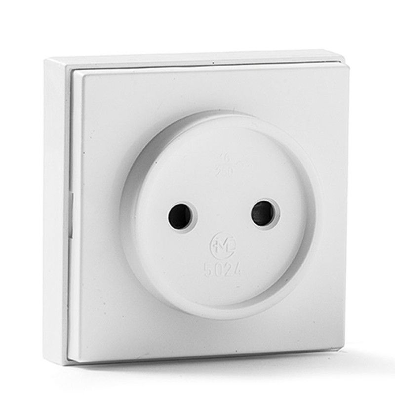 Base Superficie Sin Tt 16A-250V Blanco 9000R5024B Famatel