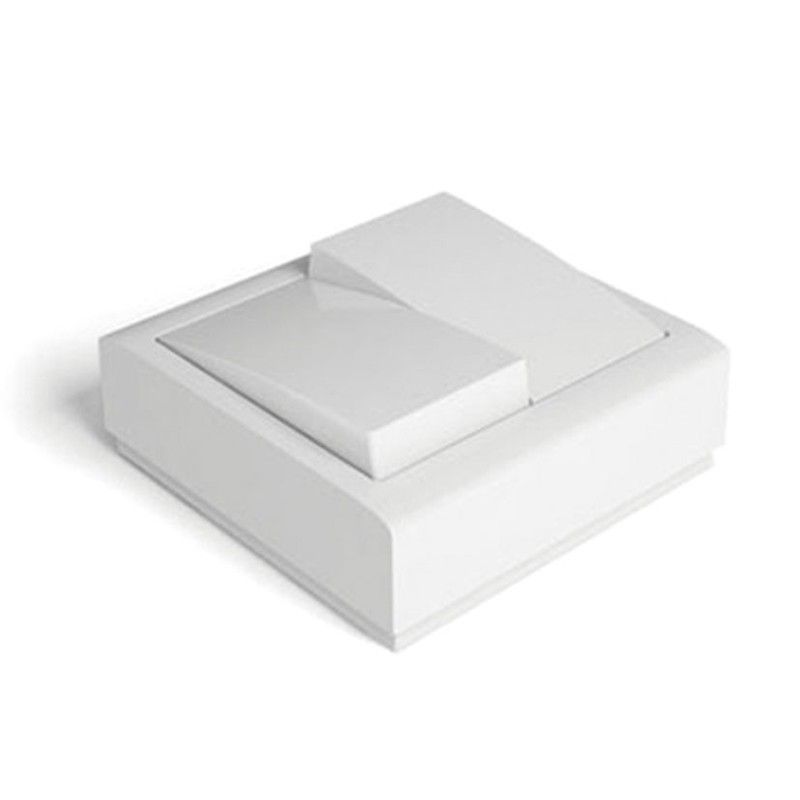 Doble Conmutador Serie 8000 10A-250V Bl 9000R8003 Famatel