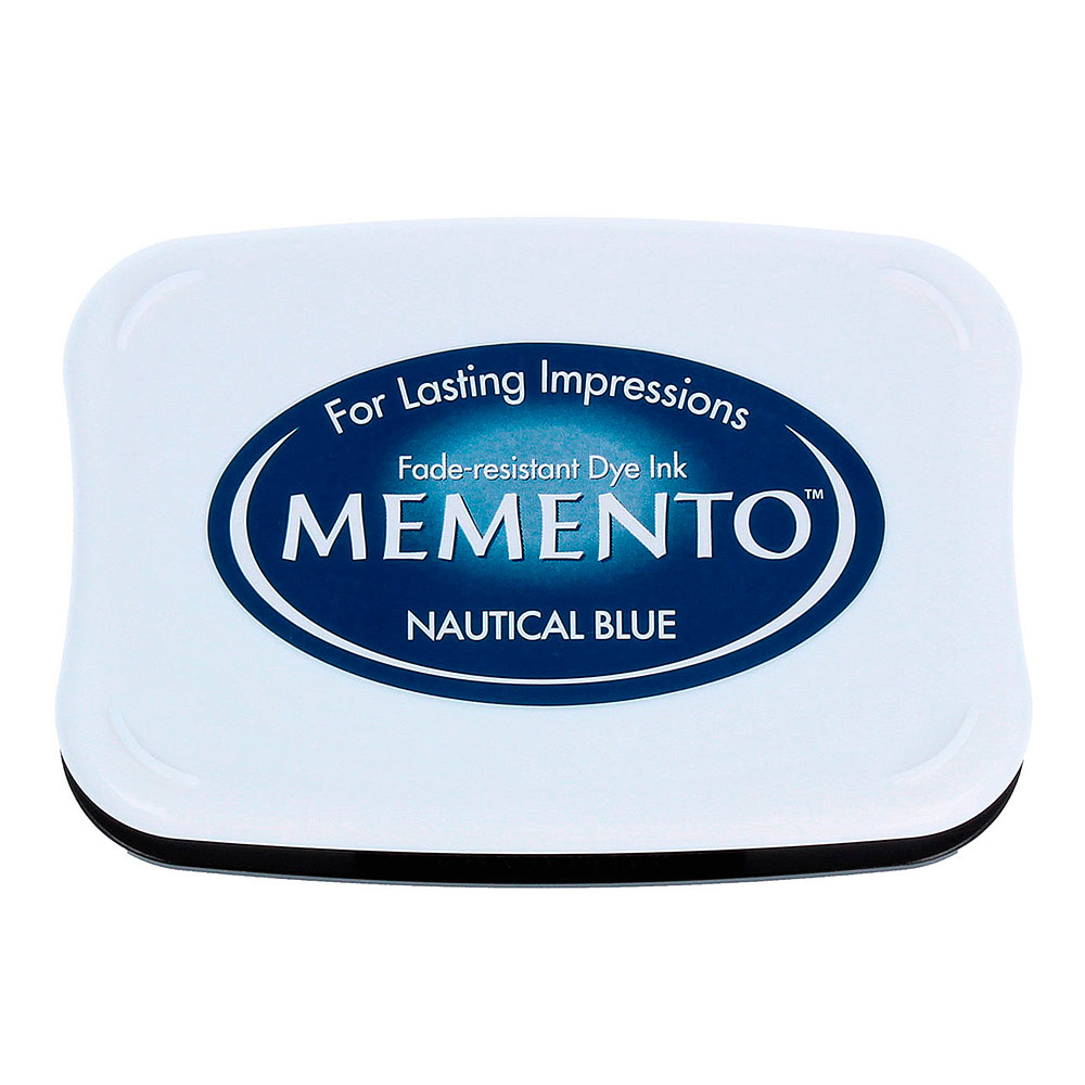 Tinta Memento Translúcida Azul Náutico 95x65mm TME-607