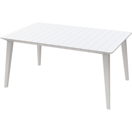 Mesa jardin lima keter blanca 157 x 98 x 74 cm