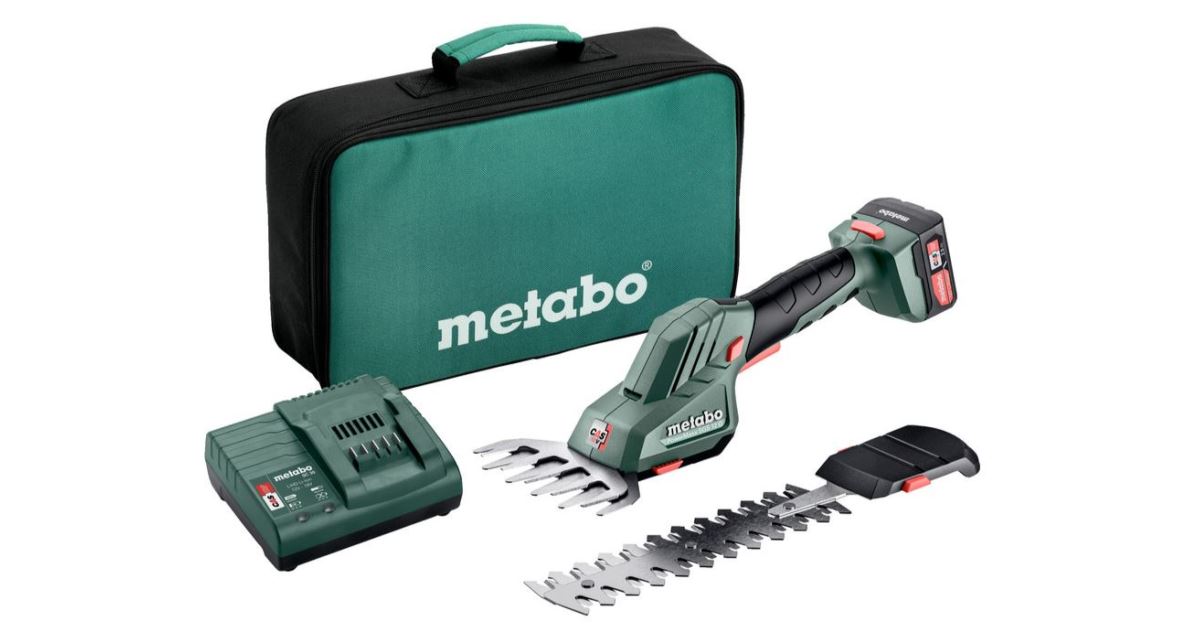 METABO Cepillo y cortacésped inalámbrico PowerMaxx SGS 12 Q 601608500