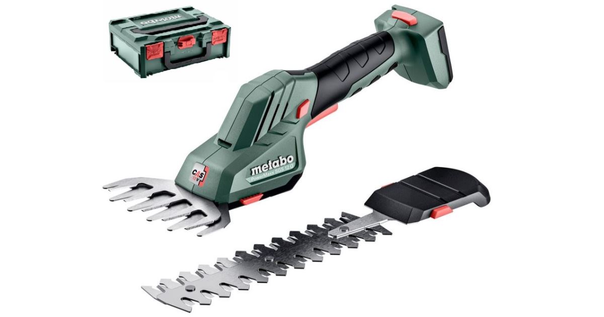 METABO Cepillo y cortacésped inalámbrico PowerMaxx SGS 12 Q 601608840