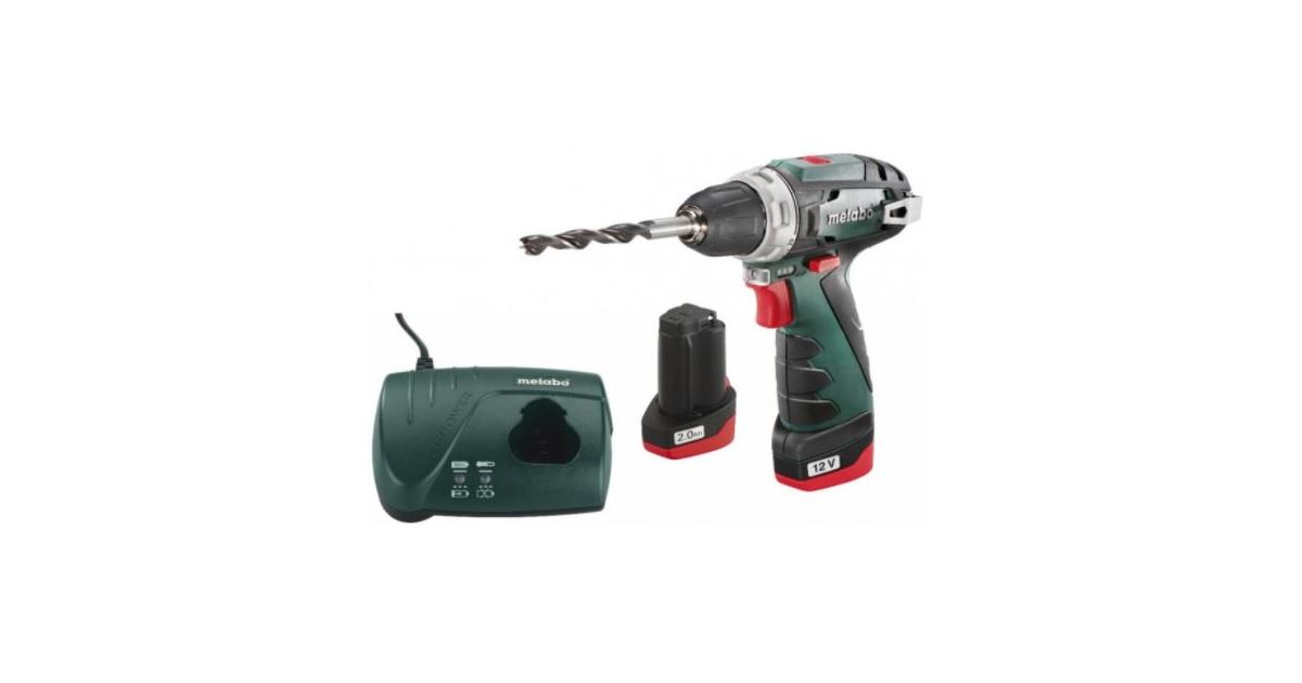 METABO Taladro atornillador inalámbrico PowerMaxx BS BASIC 600984000
