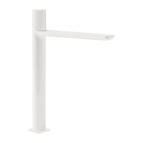 Monomando lavabo tres exclusive loft colors volante 355mm blanco mate 20020306bm