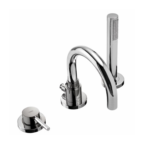 Monomando baÑera repisa tres exclusive study maneta cromo 26215001