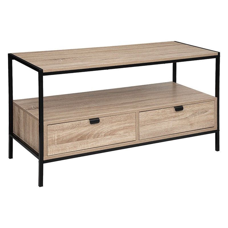 Mueble Tv Aliaj Efecto Roble Natural 418Y95