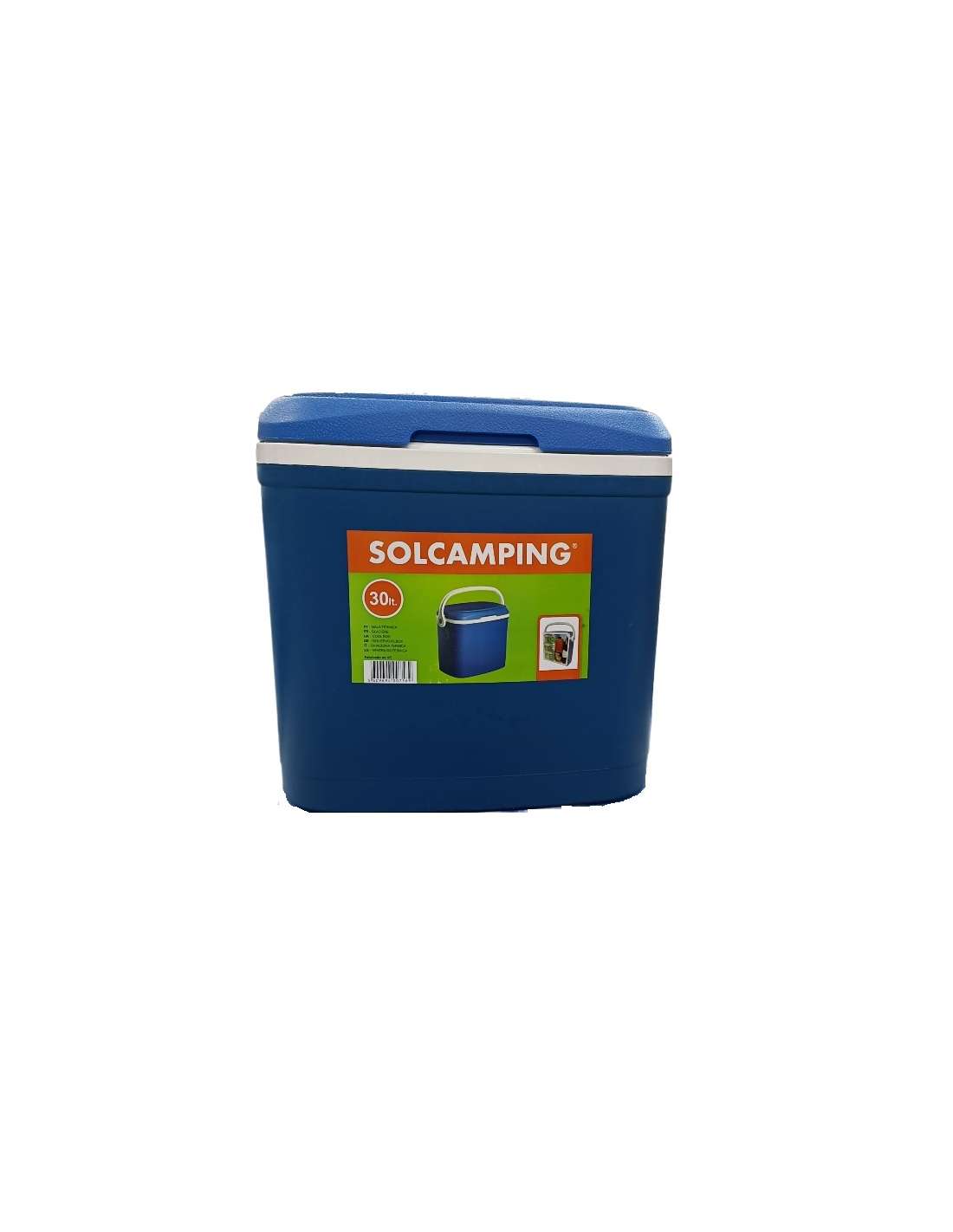 Nevera Rígida 30L AZUL SOLCAMPING
