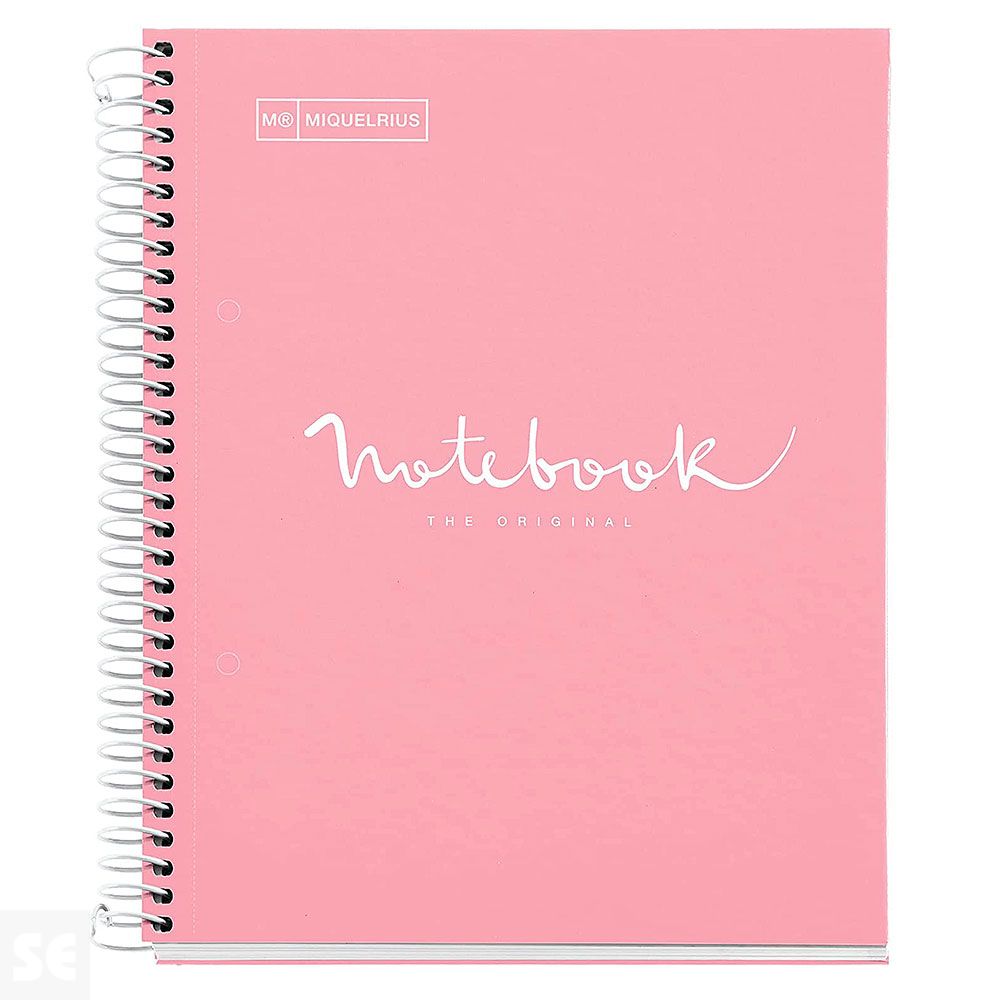 Notebook1 A5 80 Dots 90g Emotions Rosa