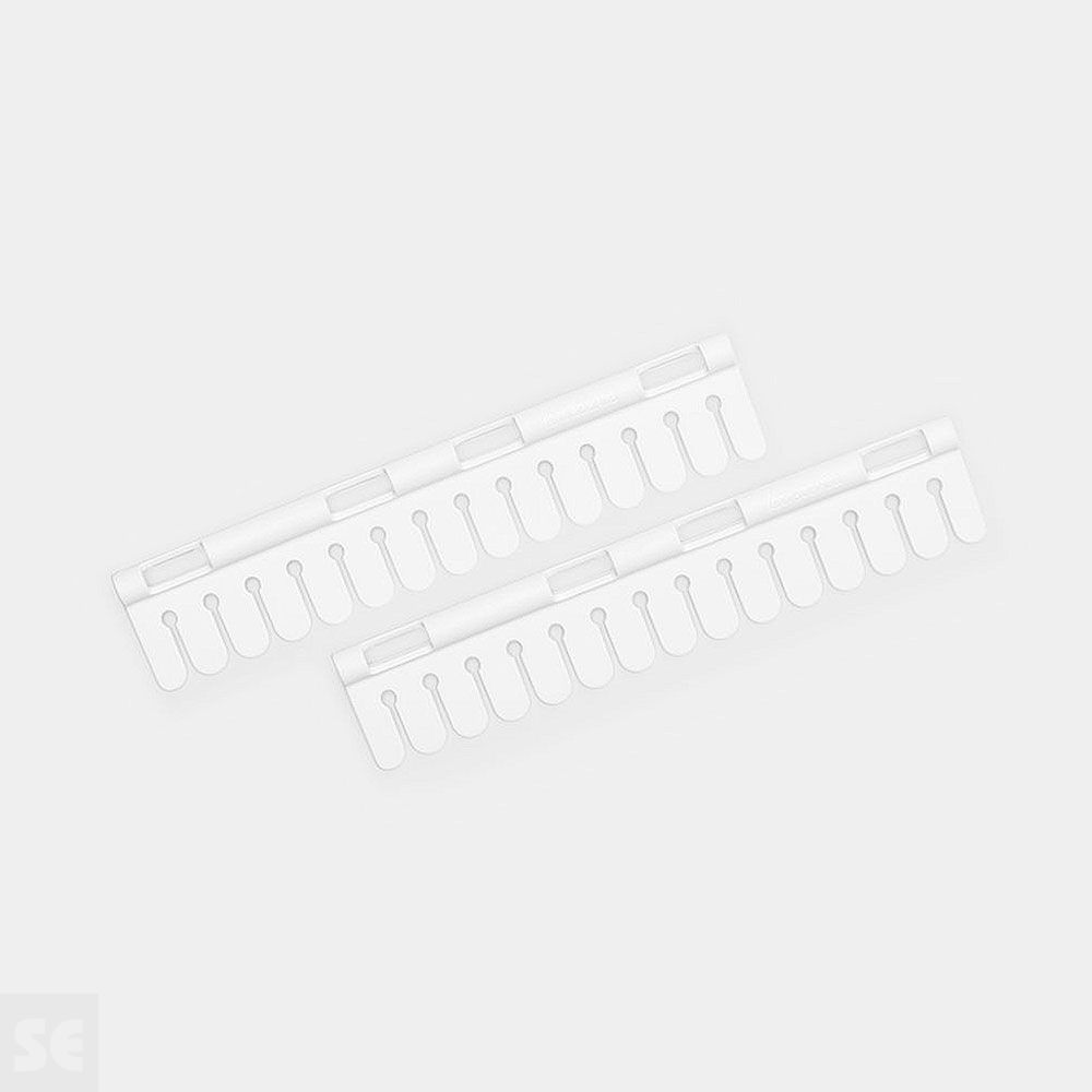 Organizador Calcetines Blanco 2 uds.