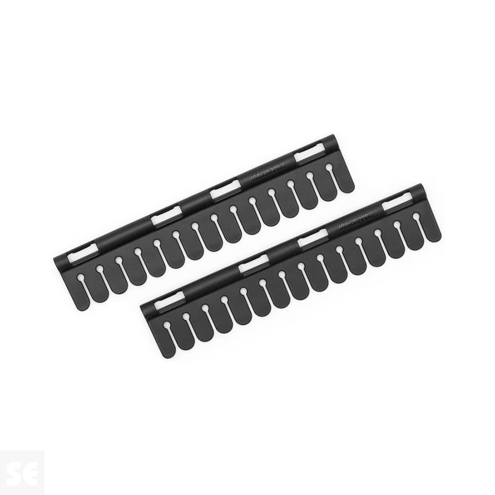 Organizador Calcetines Negro 2 uds.