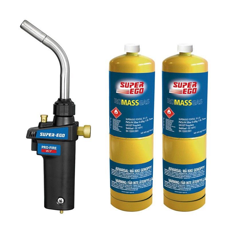 Pack Soplete Profire+2 Cartuc.Romassgas