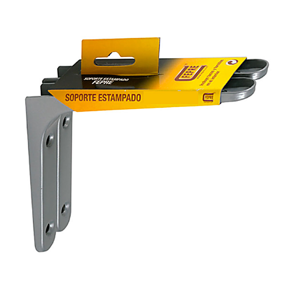 Pack Soporte 12,5x12,5 cm - Gris Plateado