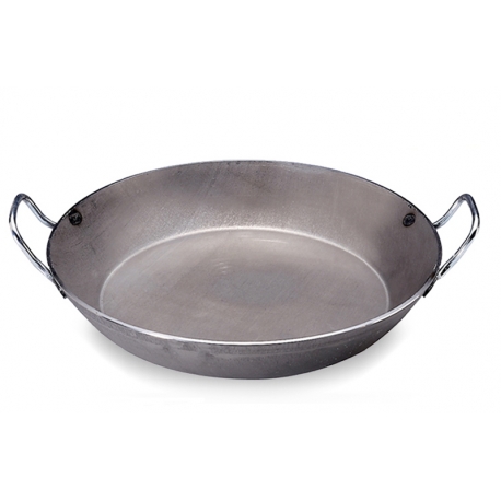 Paellera hierro carbone + de buyer 40 cm