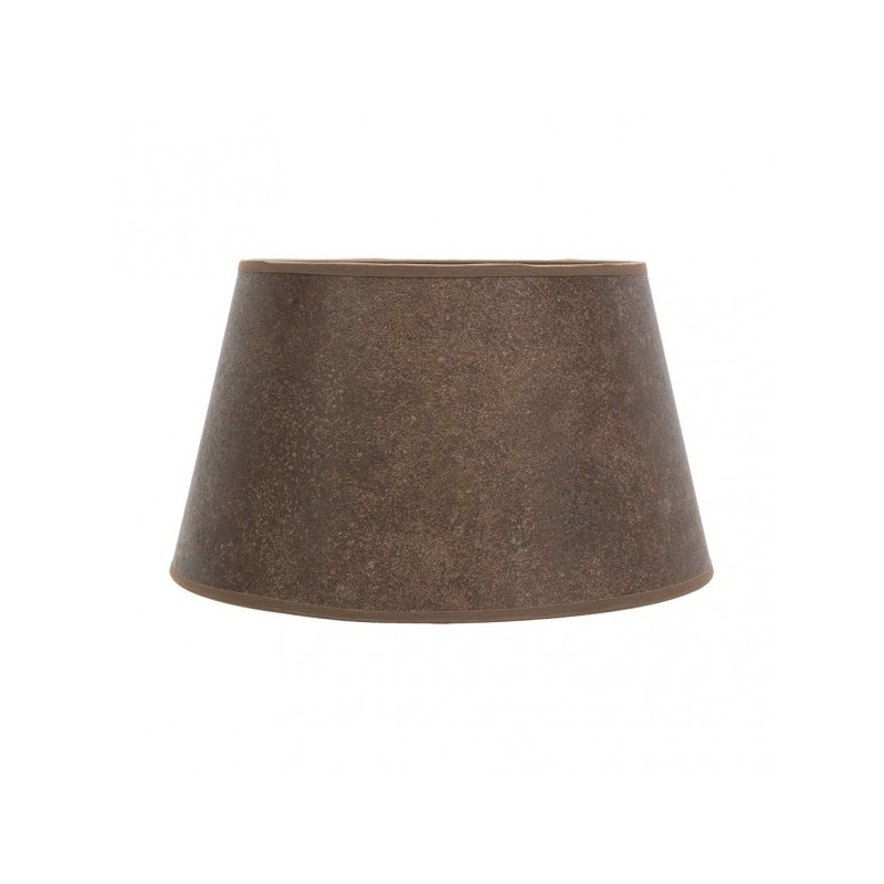 Pantalla Salma E27 Oxido 45dx35dx30h Conica Abierta