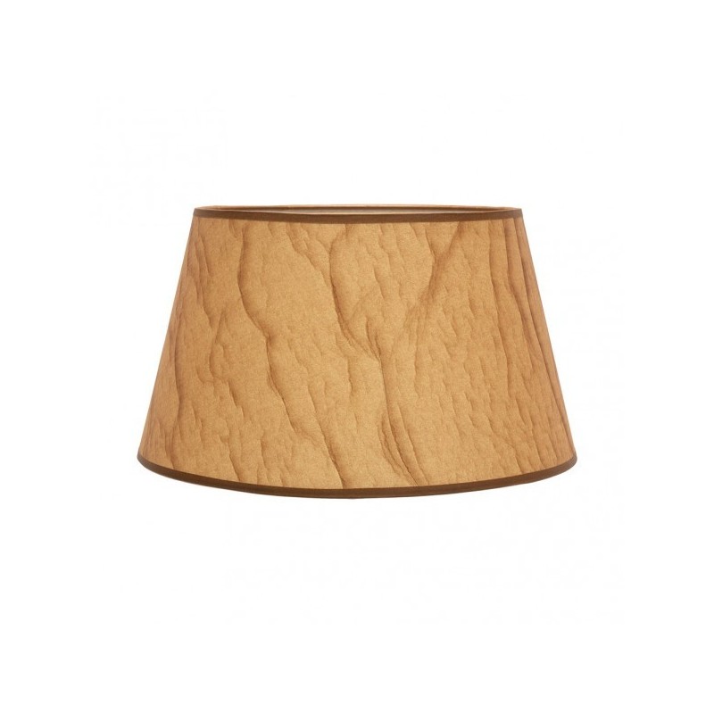 Pantalla Salma E27 Pergamino 45dx35dx30h Conica Abierta