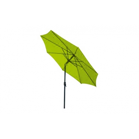 Parasol aluminio 300cm tubo 48 mm verde pistacho