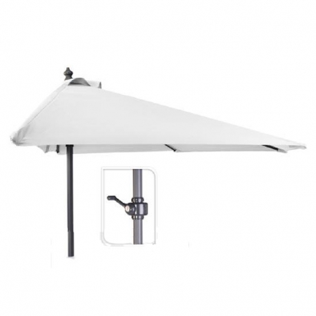 Parasol balcon medio con manivela 250 cm