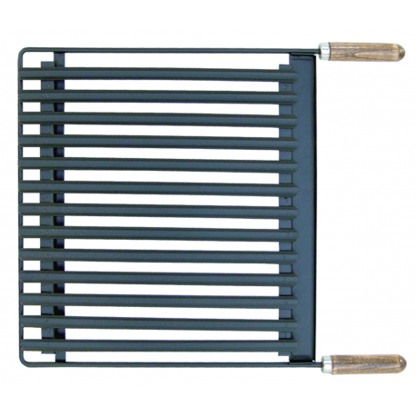 Parrilla barbacoa inox 60x41 cm imex el zorro 71625