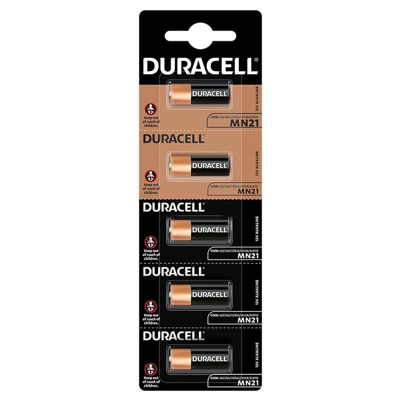 Pila Alcalina Mn21 23A 12V 5 Un.Duracell 9152R523 Duracell