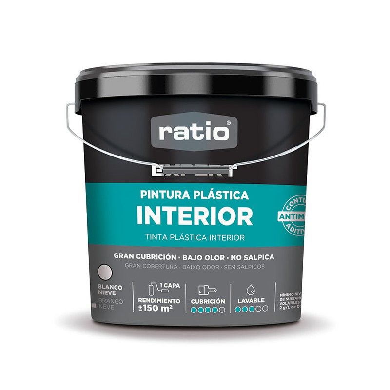 Pintura Plástica Int. Ratio Expert 15L 51Q142 Ratio