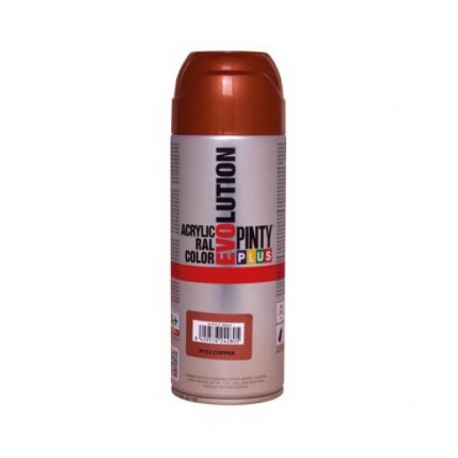 Pintura spray acrilica pintyplus cobre 520 cc p152