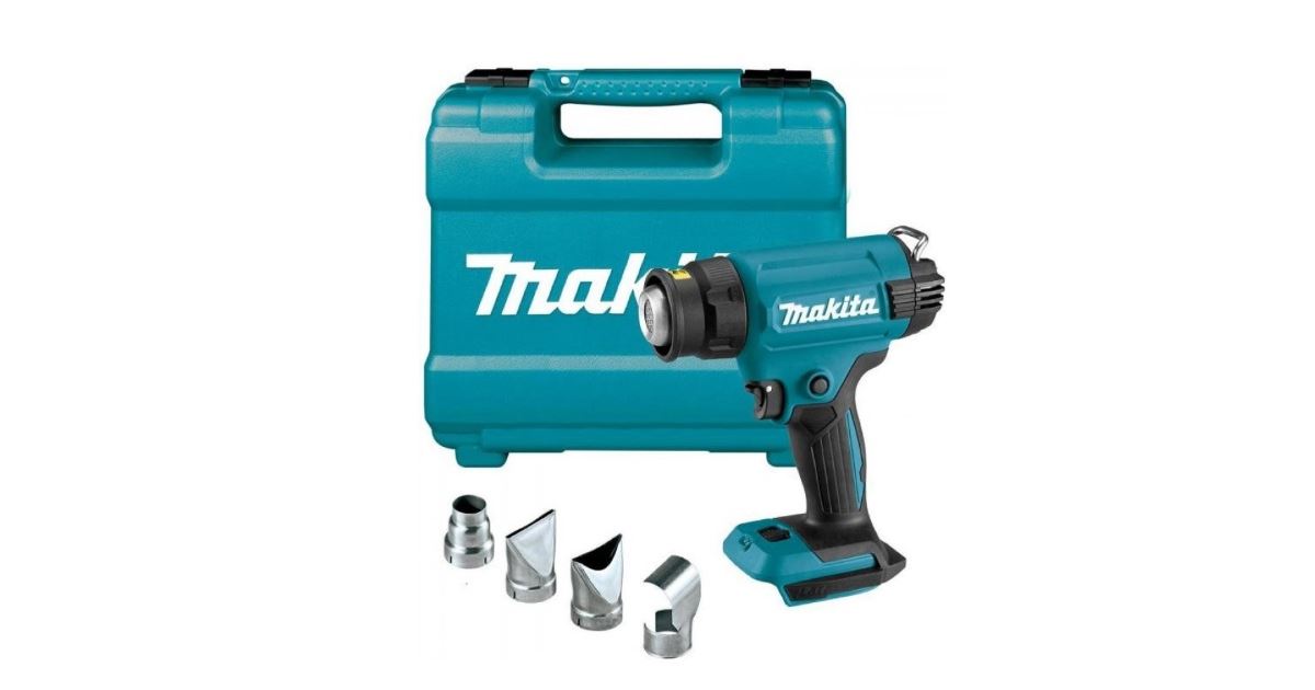 Pistola de calor Makita Aku con regulación, Li-ion LXT 18V, sin batería DHG181ZK