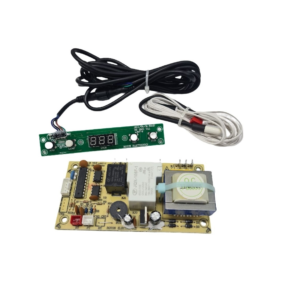 Placa de control para vitrina RT-235L 1.1.A.A17.01.01 1.1.AA17.06.06 Rotor Sensores 1200mm cable Display 2300mm