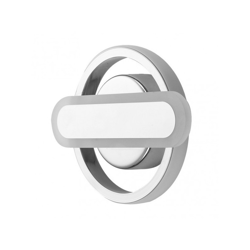 Plafon 26w 3000-4000-6000k Elma Cromo 4,5x21x16,5 Cm 2470 Lm C/memoria De Color De Luz