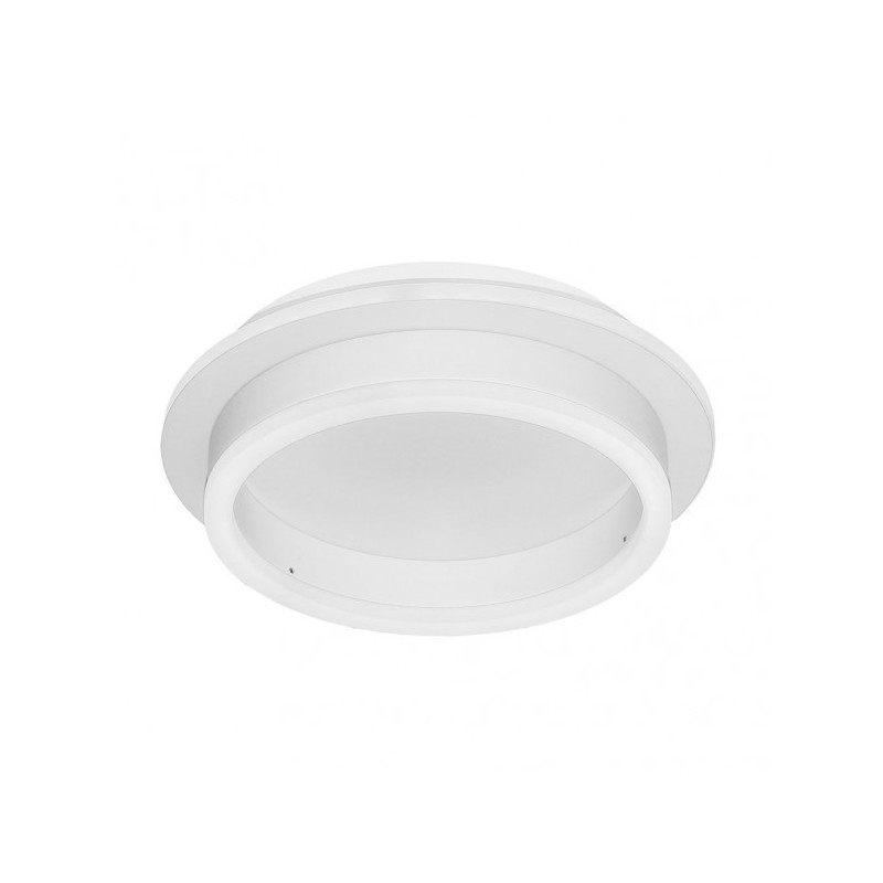 Plafon 30w 3000-4000-6000k Elma Blanco 7x24x24 Cm 2850 Lm C/memoria De Color De Luz