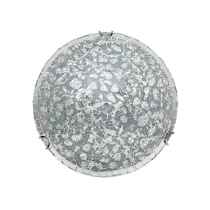 Plafon Tenor 3xe27 Cromo Mosaico 12x40x40 Cm