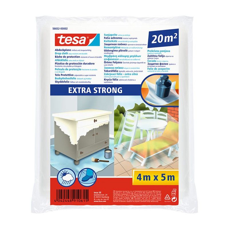 Plástico Protector 20 M2. Extra Fuerte 766B210 Tesa