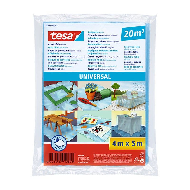 Plástico Protector 20 M2. Universal 766B209 Tesa