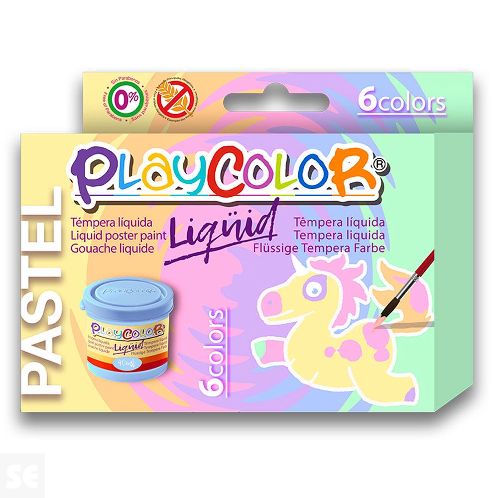 Témpera Pastel Playcolor
