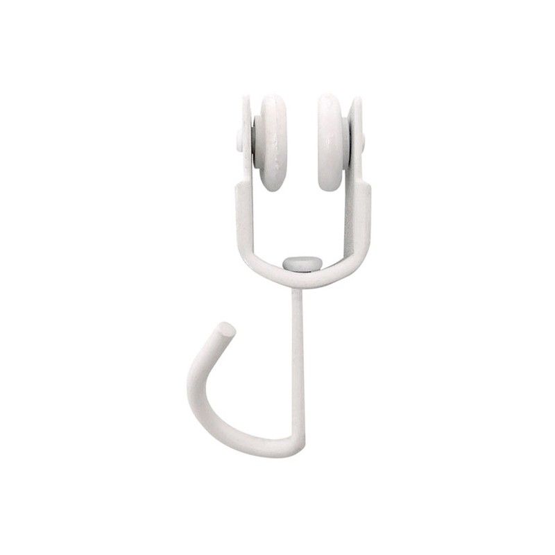 Polea Riel Cortina Int.Toldo.Blco. 10 Un 127D73 Micel