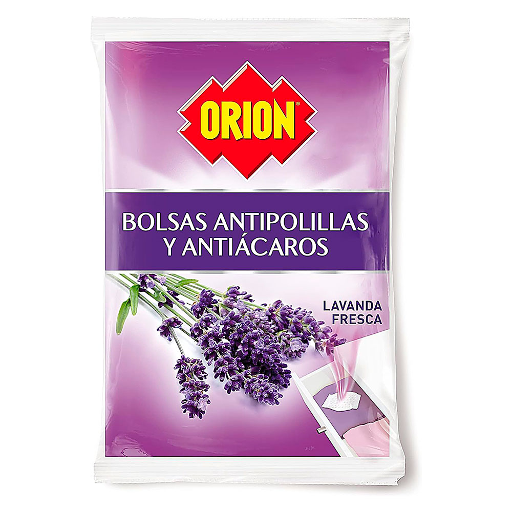 Orion Antipolillas Lavanda Bolsa 20 uds.
