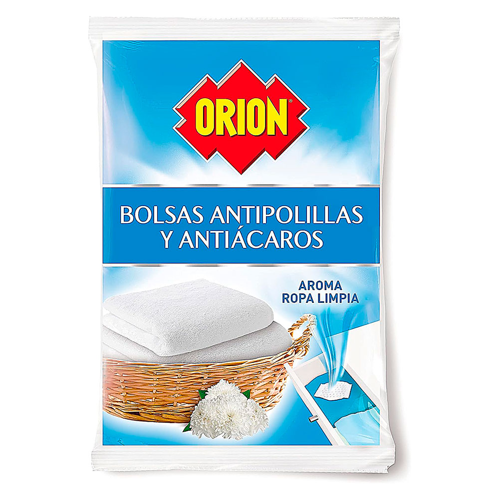 Orion Antipolillas Ropa Limpia Bolsa 20 uds.