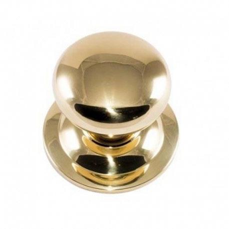 Pomo puerta liso pp2 brimic laton