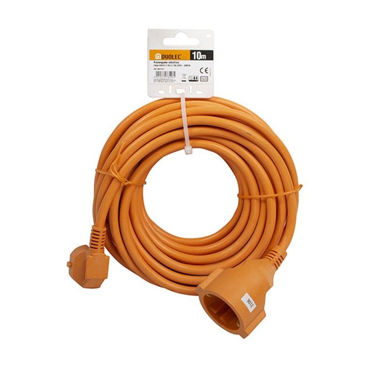 Prolongador Eléctrico Naranja 10 M 900R911 Duolec