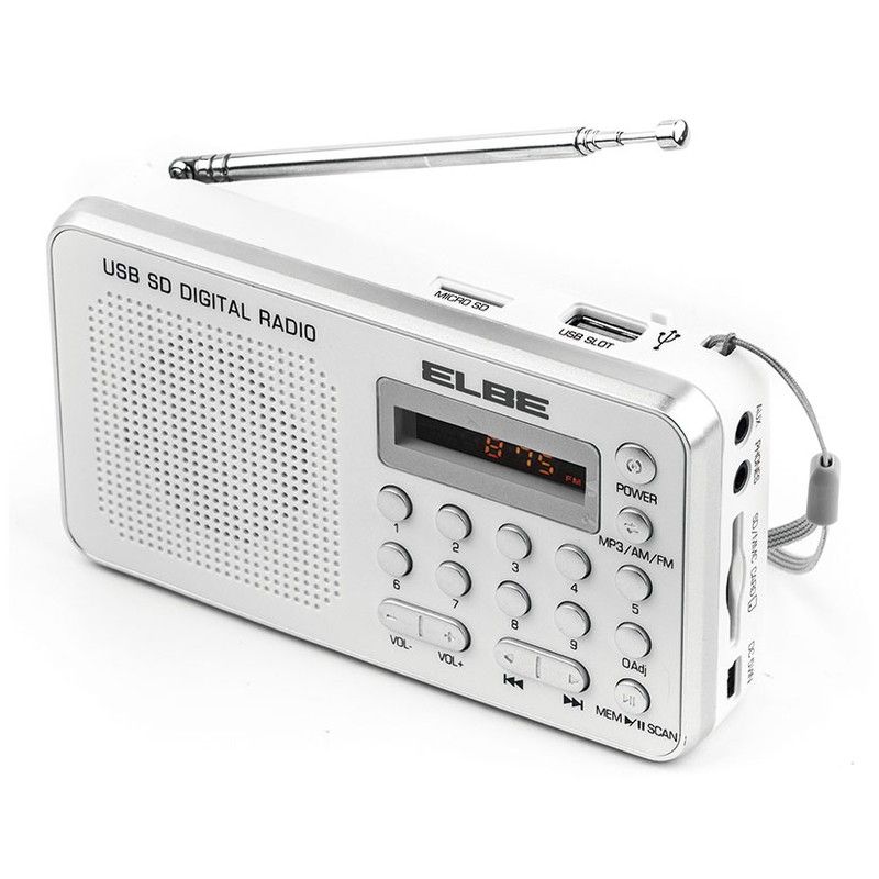 Radio Digital Fm Elbe Rf-49-Usb 321R35 Elbe