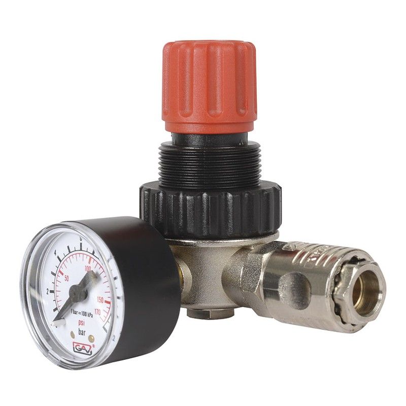 Regulador De Presion C/Manometro 696X28 Ratio